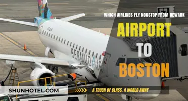 Nonstop Flights from Newark Airport to Boston: Your Airline Options