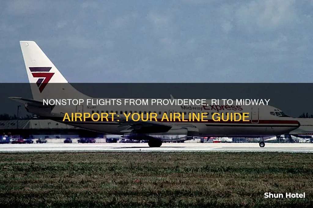 which airlines fly nonstop from providence ri to midway airport