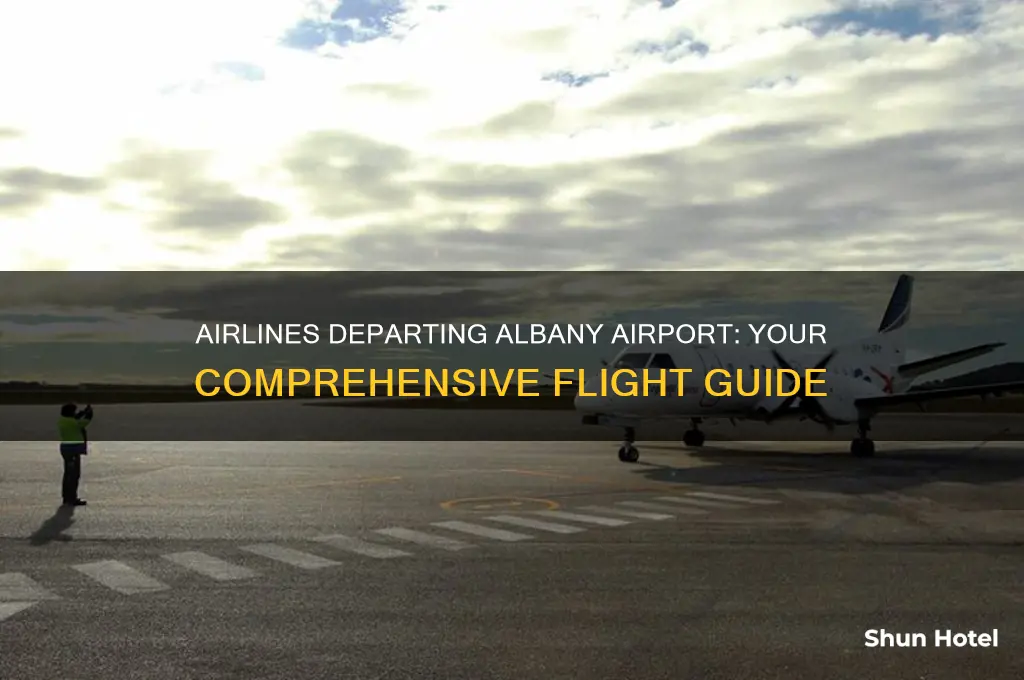 which airlines fly out of albany airport