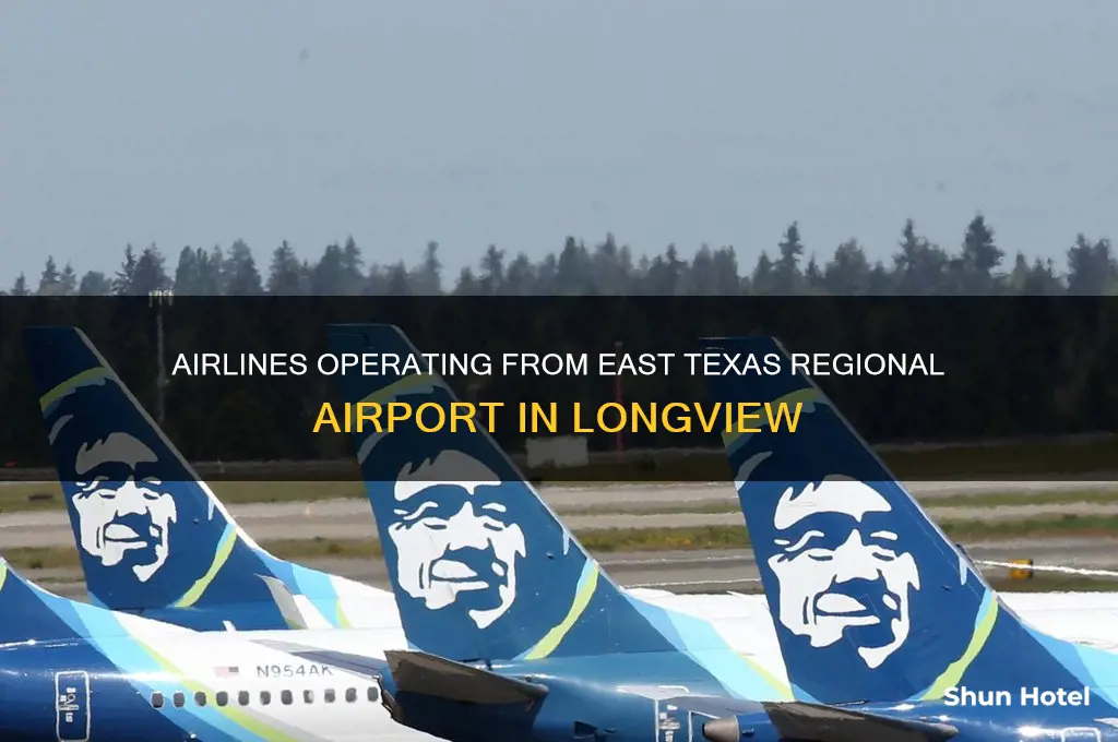 which airlines fly out of greg airport longview