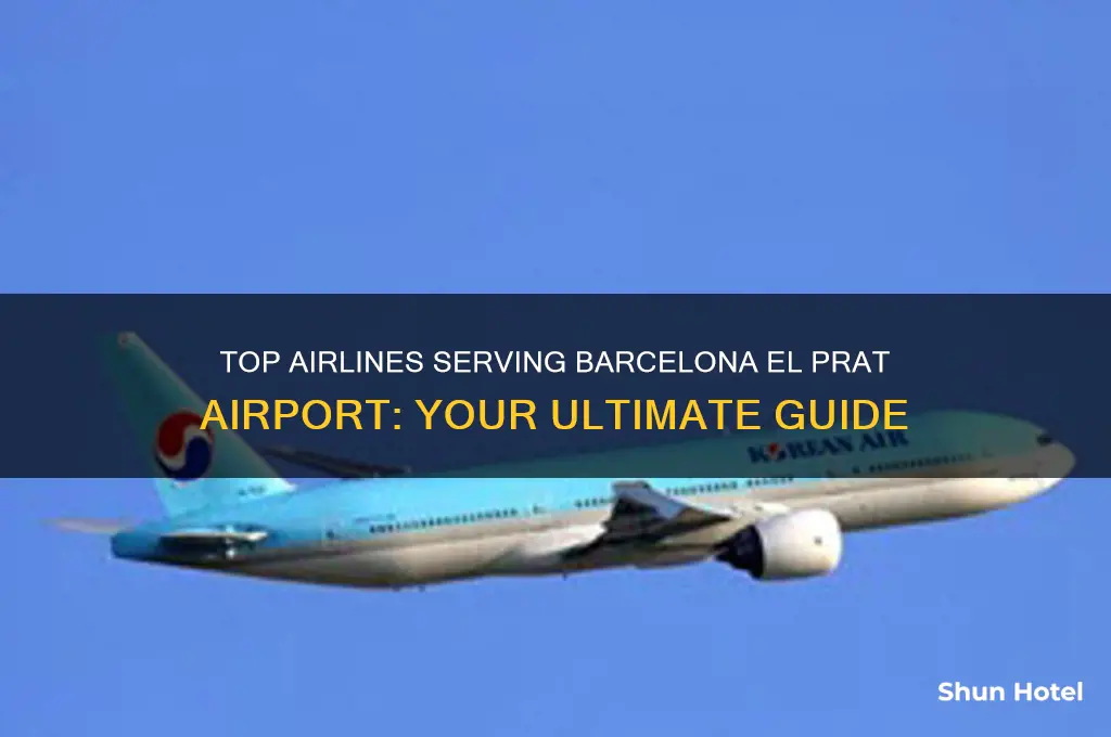 which airlines fly to barcelona el prat airport
