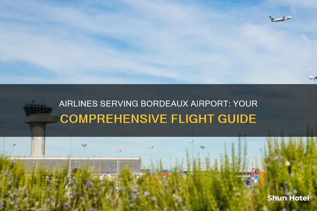 which airlines fly to bordeaux airport