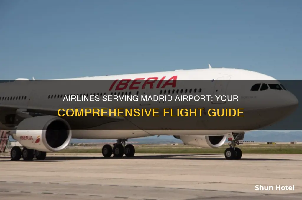 which airlines fly to madrid airport