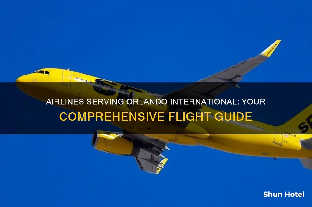 which airlines fly to orlando international airport