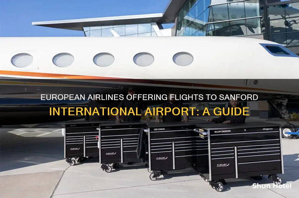 which airlines from europe fly to sanford international airport