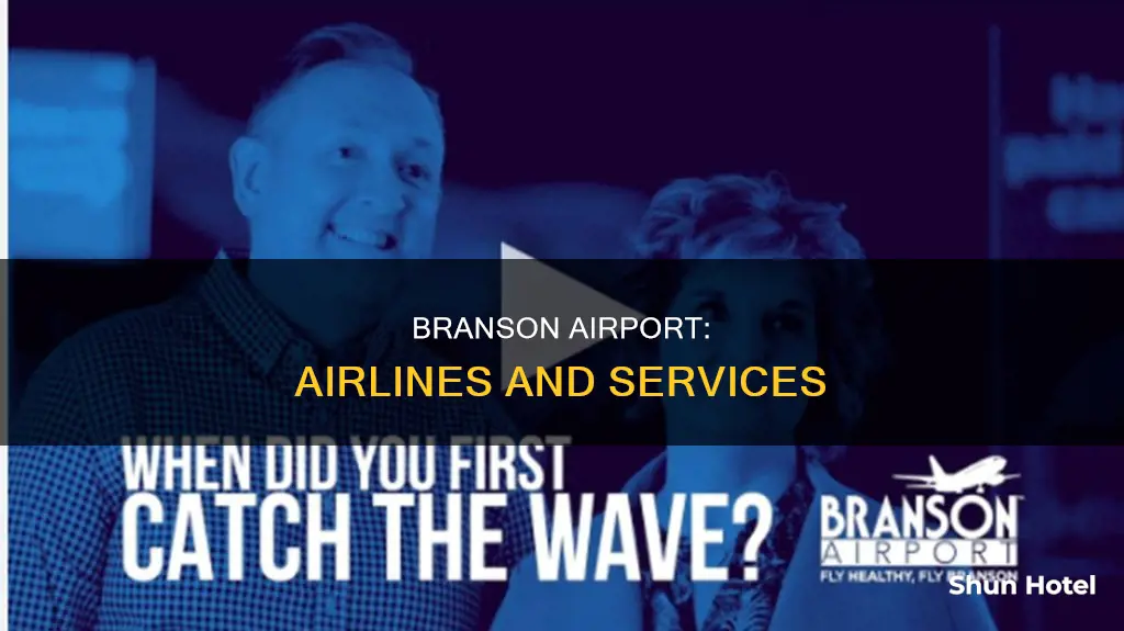which airlines service the branson airport