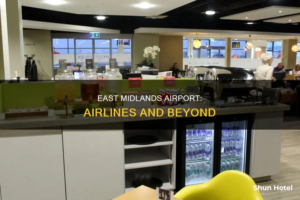 which airlines use east midlands airport
