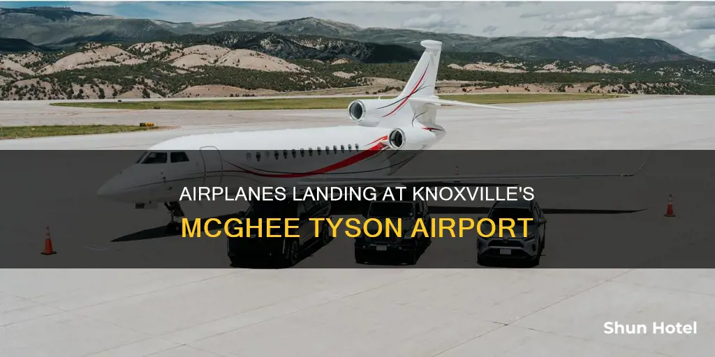 which airplanes land at ktys airport