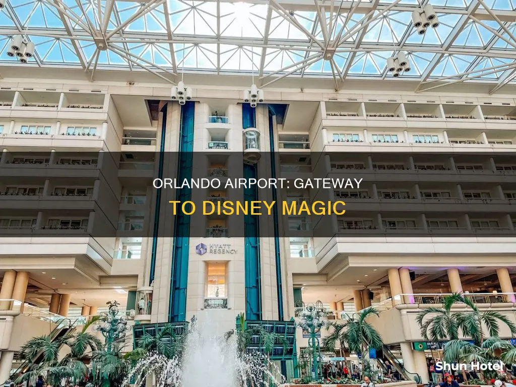 which airport brings guests to disney
