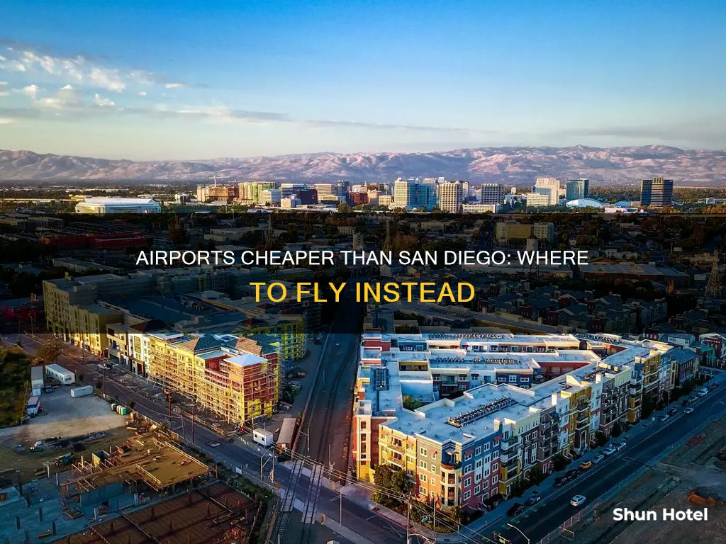 which airport cheaper than san diego