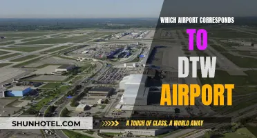 What Airport Does DTW Code Represent?