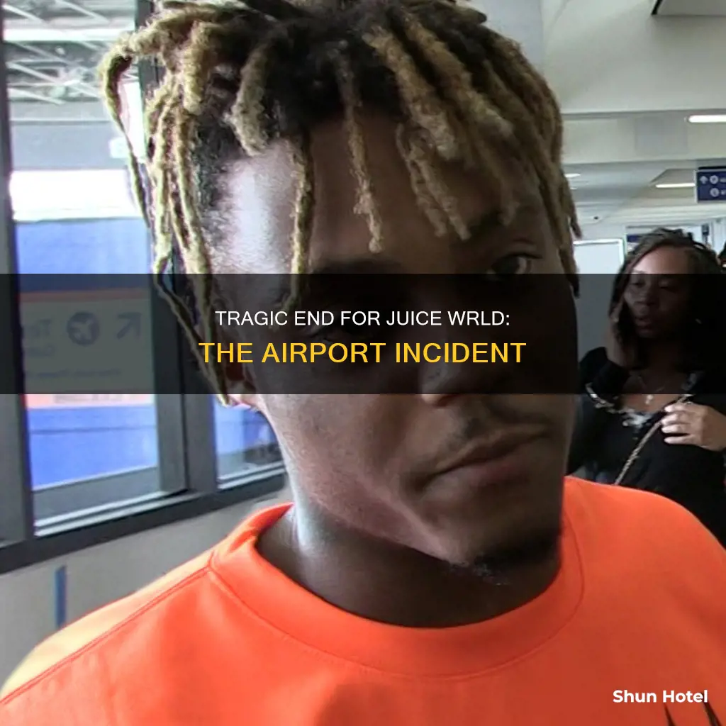 which airport did juice wrld die