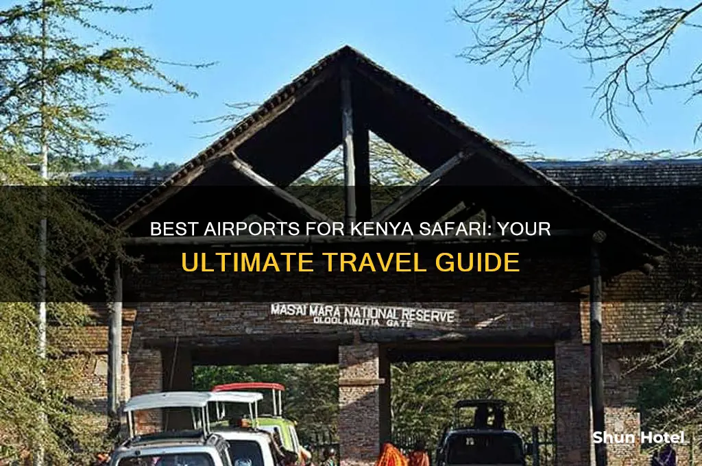 which airport do i fly to get to kenya safari