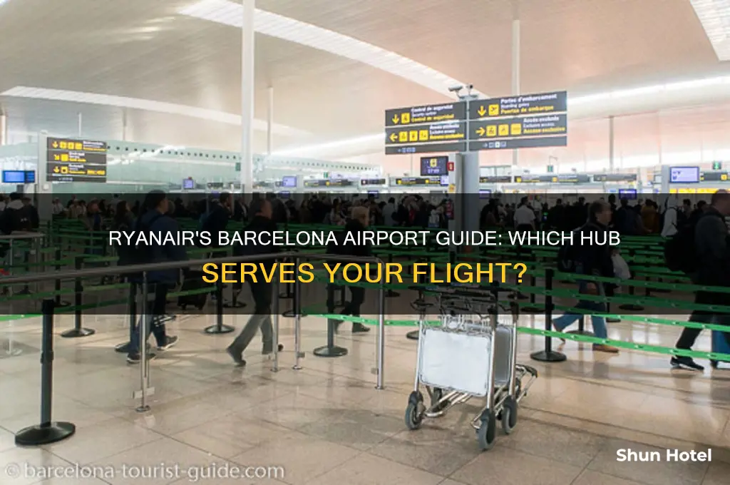 which airport do ryanair fly to in barcelona