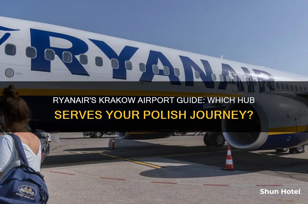 which airport do ryanair fly to in krakow