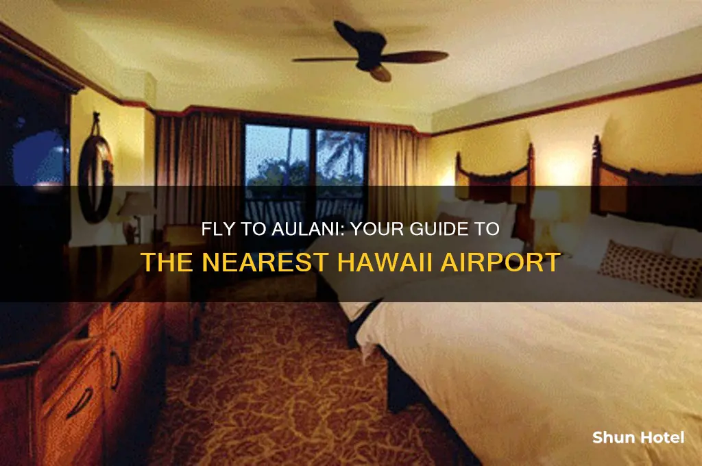 which airport do you fly into for aulani