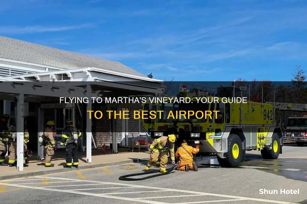 which airport do you fly into for martha