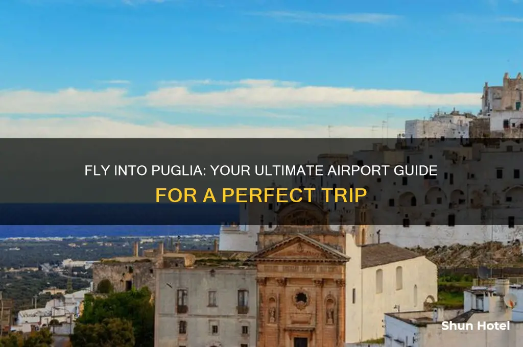 which airport do you fly into for puglia