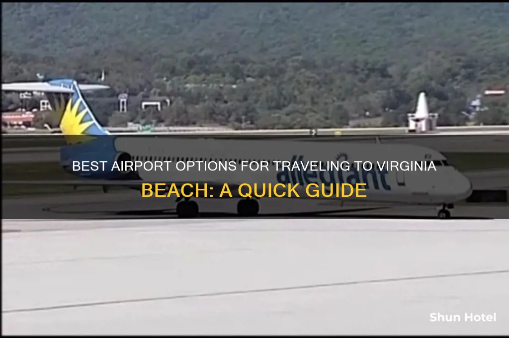 which airport do you fly into for virginia beach