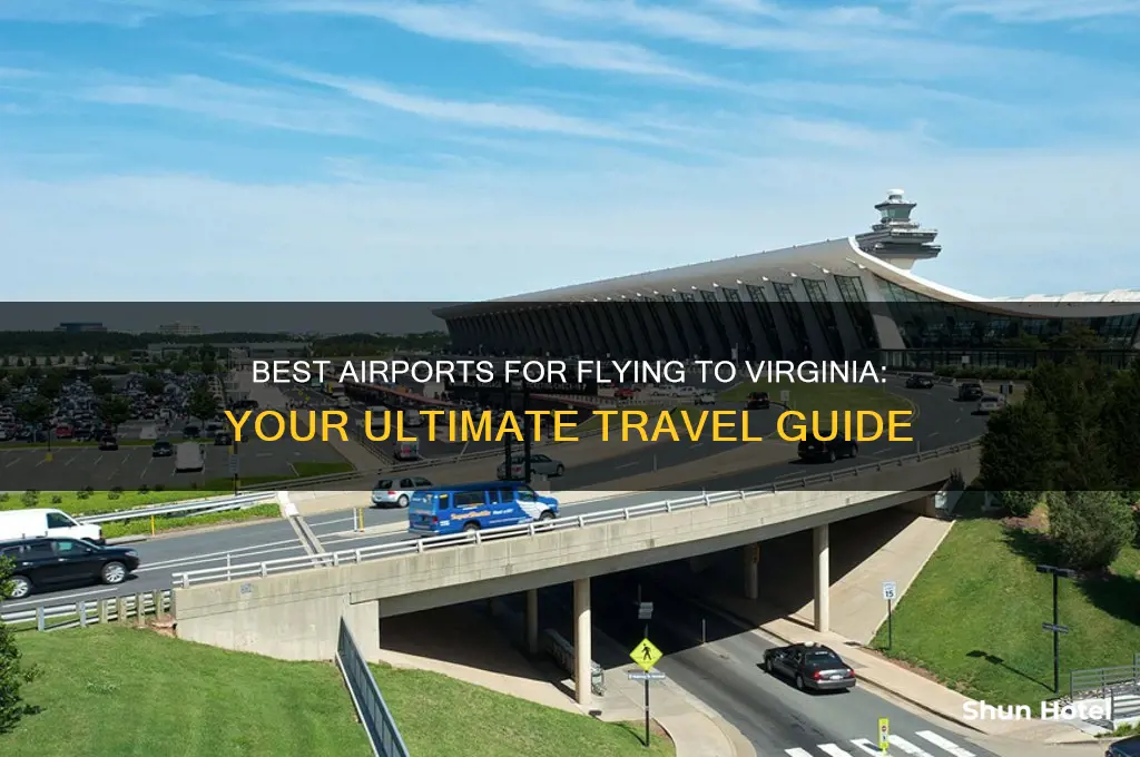 which airport do you fly out to go to virginia