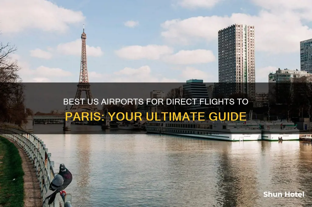 which airport do you fly to paris from the states