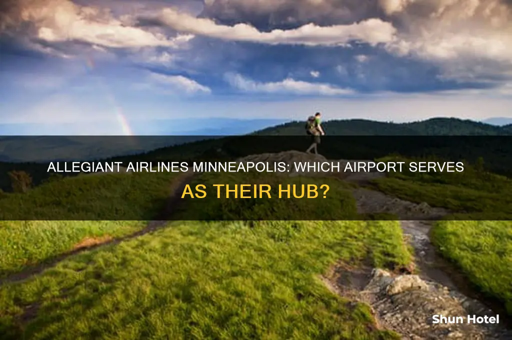 which airport does allegiant fly out of in minneapolis