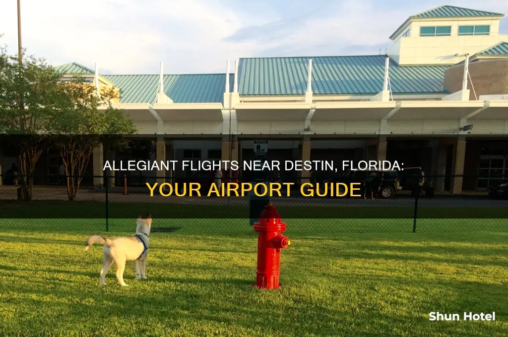 which airport does allegiant fly to near destin florida