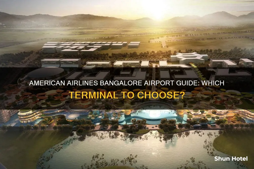 which airport does american airlines fly into in bangalroe india