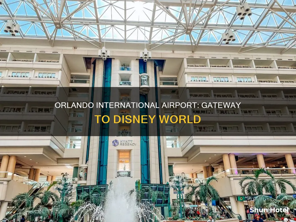 which airport does disney world use