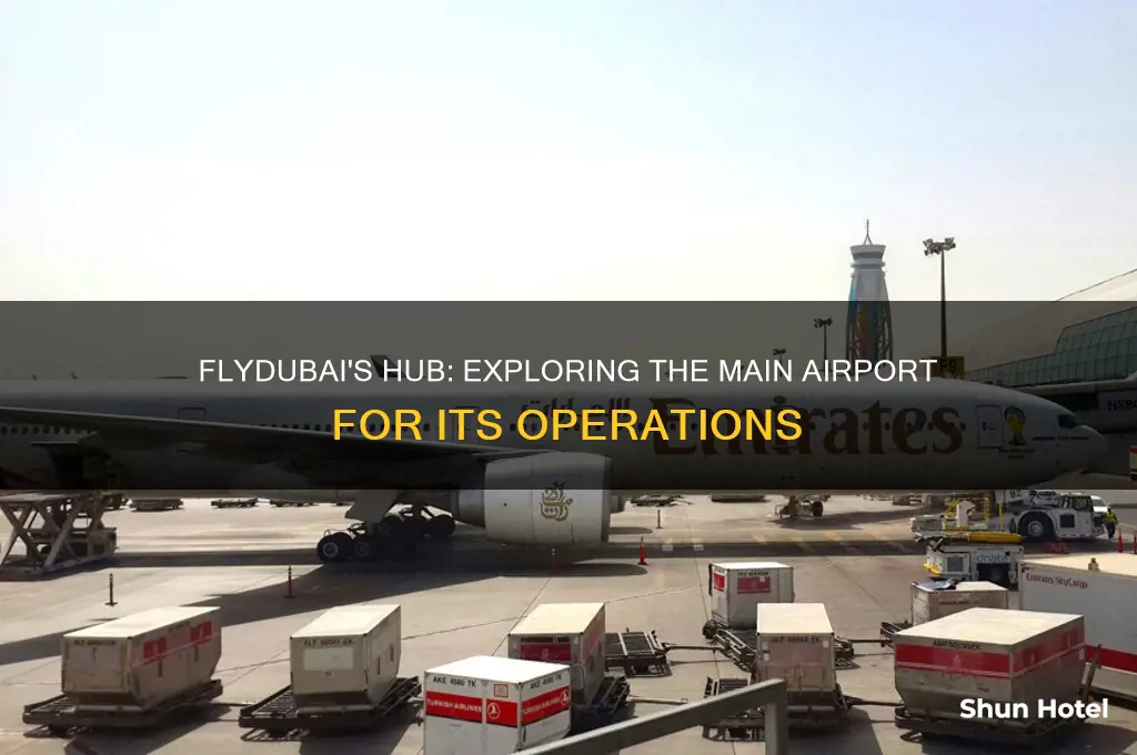 which airport does flydubai fly from