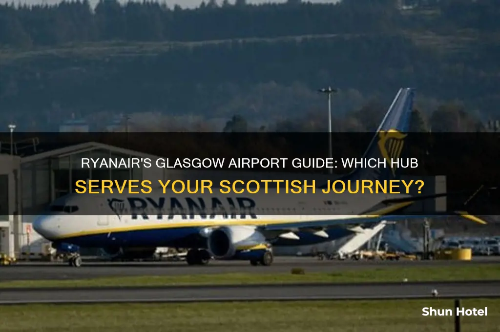 which airport does ryanair fly to in glasgow