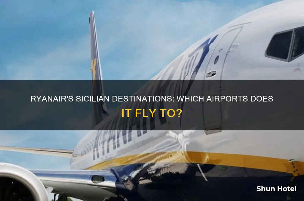 which airport does ryanair fly to in sicily