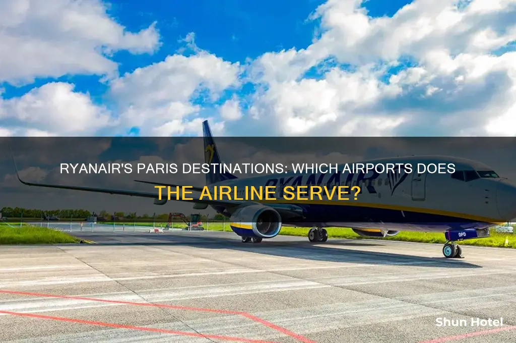 which airport does ryanair fly to paris
