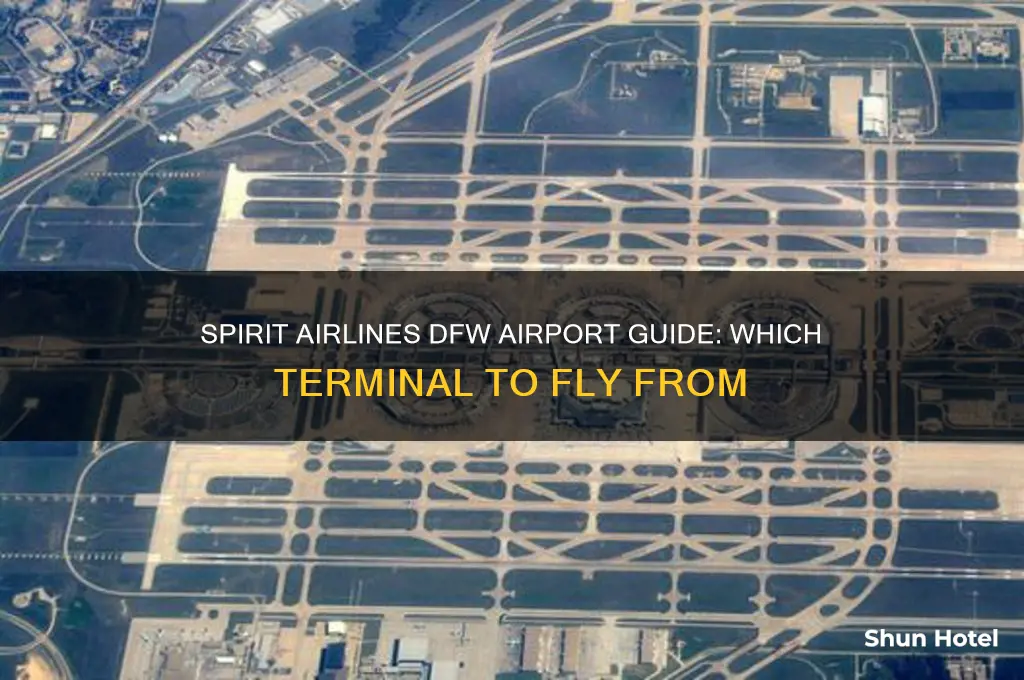 which airport does spirit fly out of in dfw