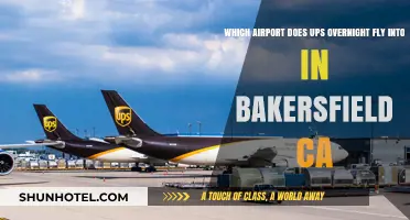 UPS Overnight Flights to Bakersfield, CA: Which Airport?