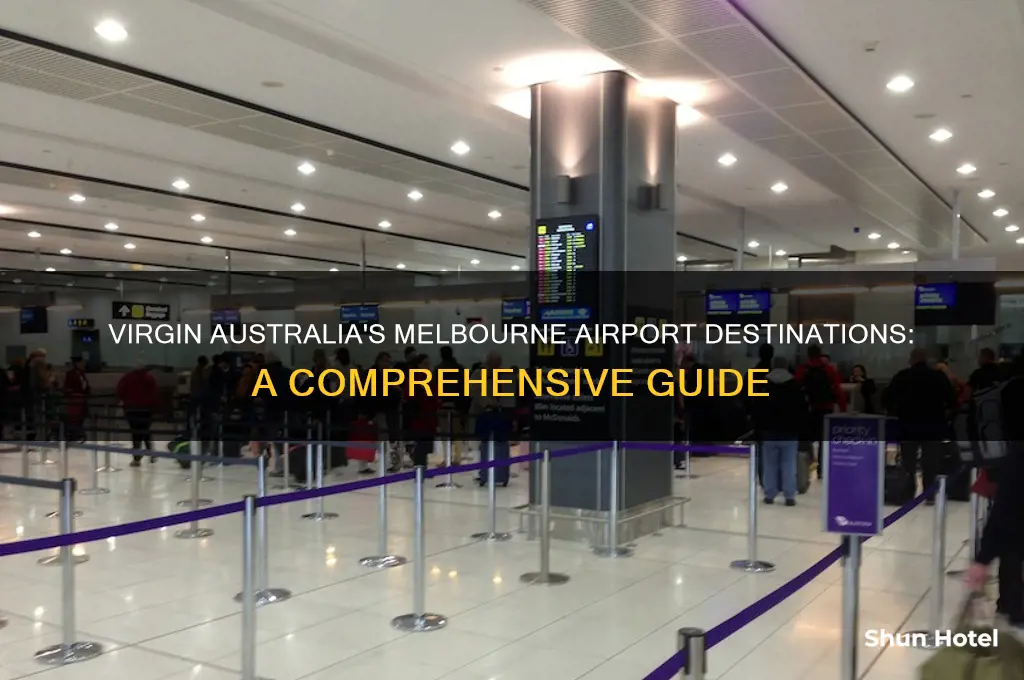 which airport does virgin fly to in melbourne
