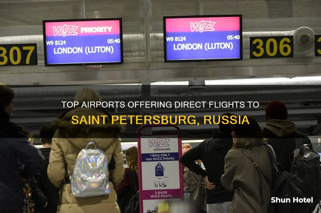 which airport flies to saint peterburg