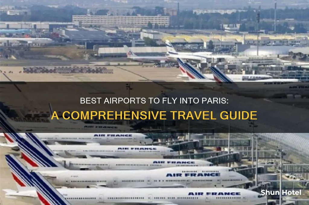 which airport fly into at paris