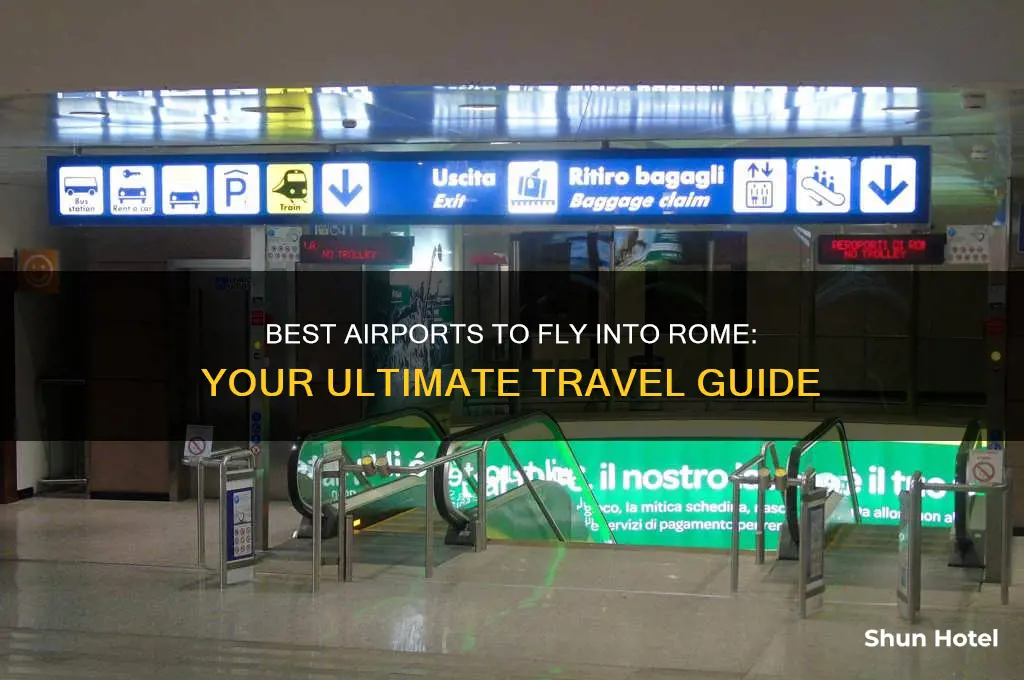 which airport fly into rome
