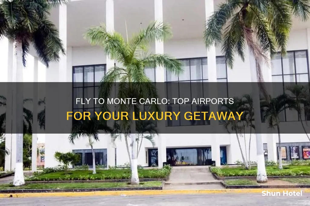 which airport fly to monte carlo