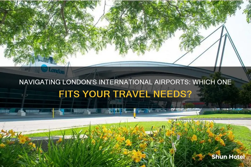 which airport for international london airport