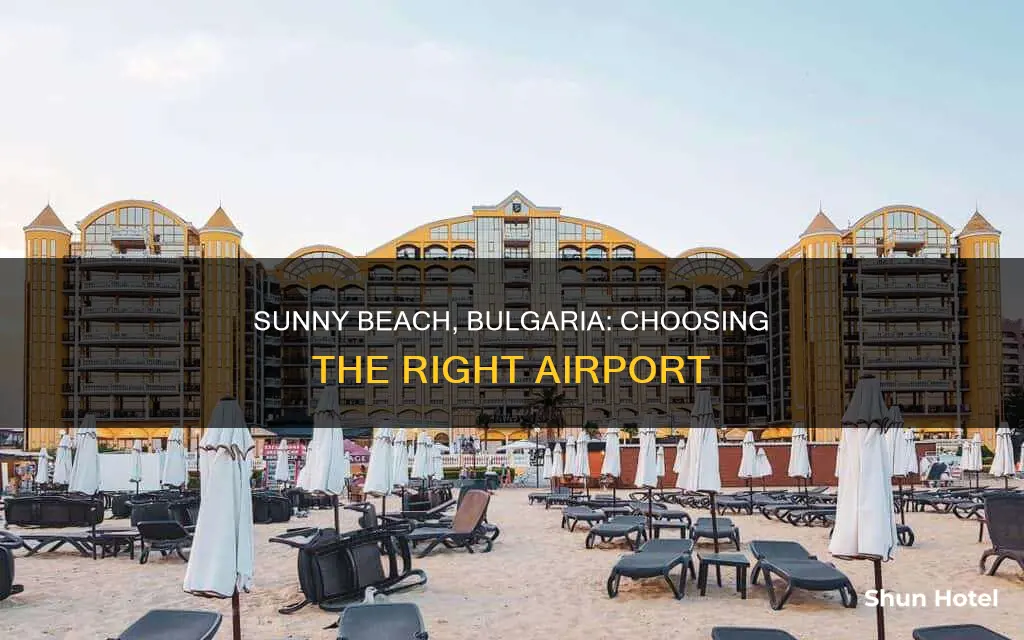 which airport for sunny beach bulgaria