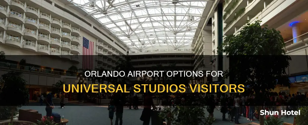 which airport for universal studios orlando