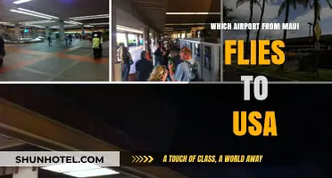 Maui to Mainland: Direct Flights to the USA from Kahului Airport