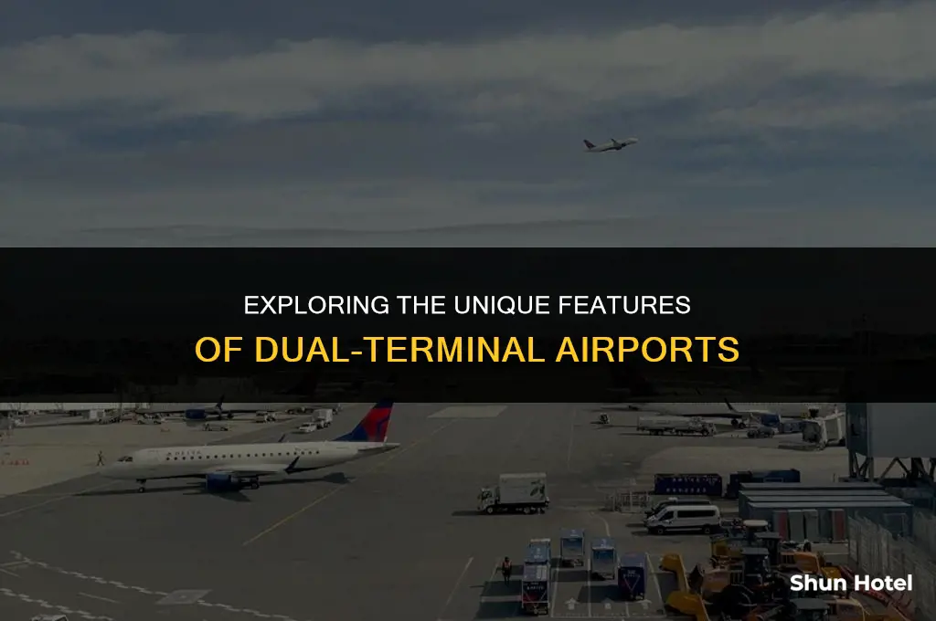 which airport has 2 terminals