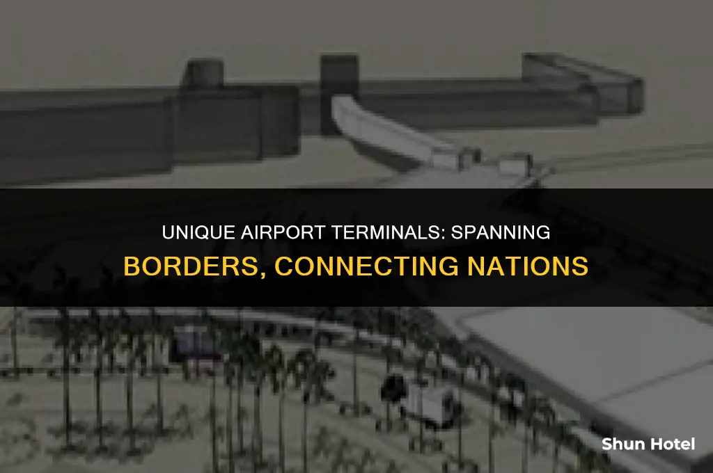 which airport has a terminal in 2 countries