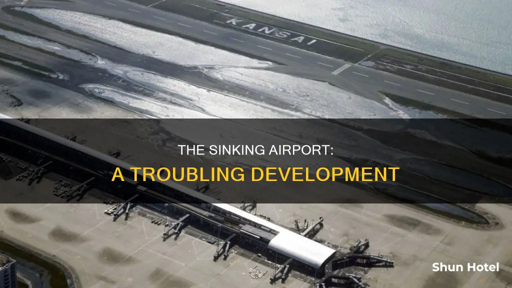 which airport has begun to sink
