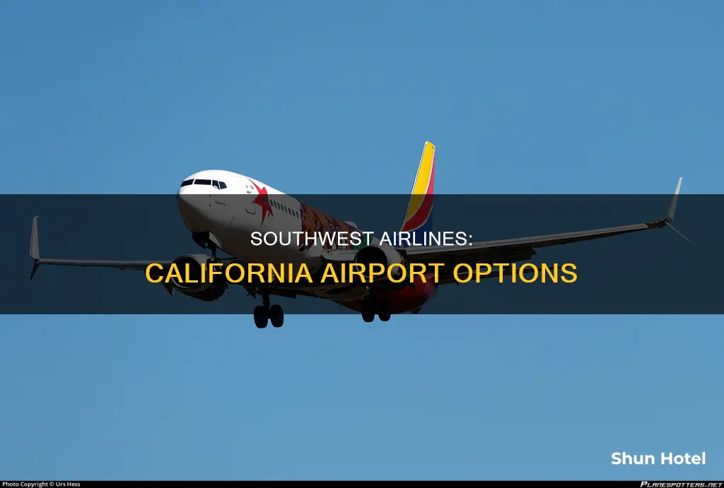 which airport has southwest airlinesin california