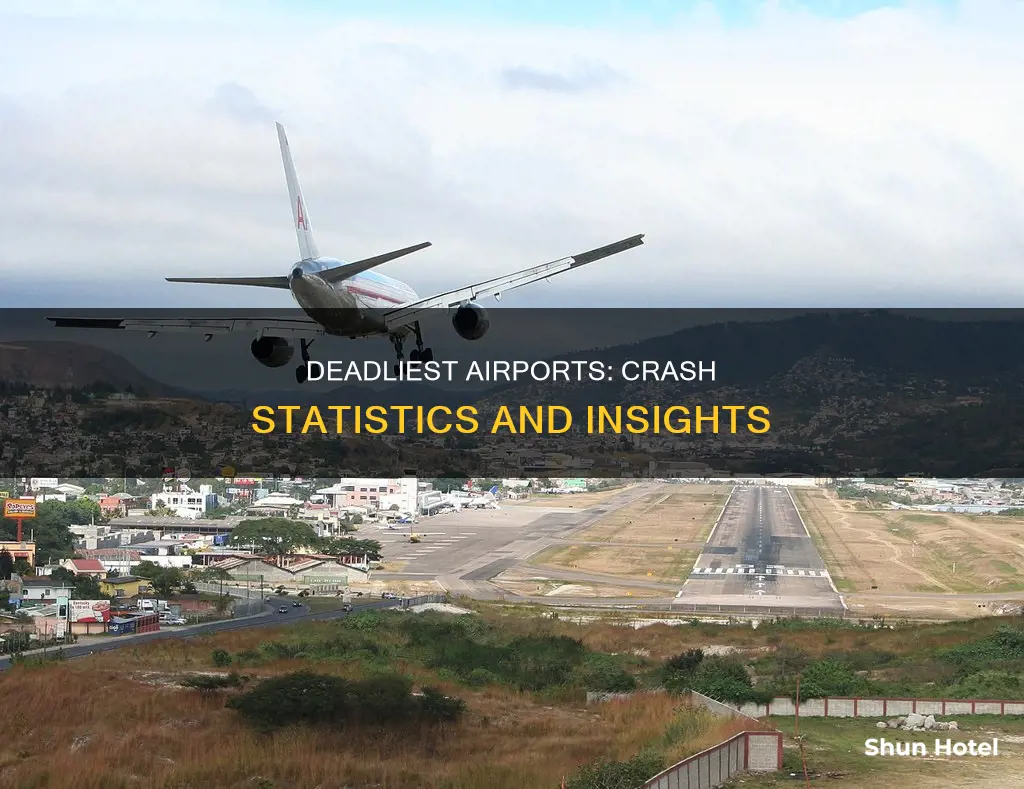 which airport has the most crashes