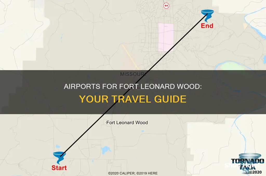 which airport i can use to go fort leonard wood